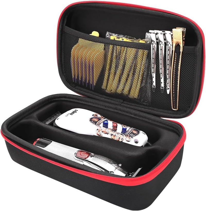 BarberTop Barber Tool Bag,Case Compatible with Hair Clipper Barber, Clipper Bag for Barbers,Travel Storage Organizer for Comb Cutting Guide, Clipper Blade Oil, Cleaning Brush and Other Grooming Kit (Small) - Image 1